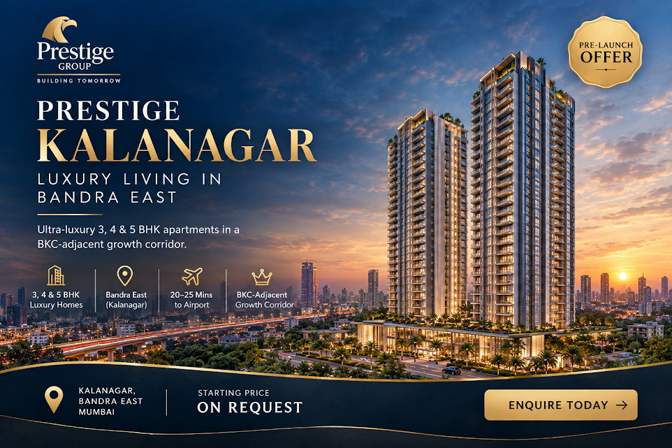 Prestige Kalanagar - Ultra-Luxury Residential Tower in Kalanagar, Bandra East